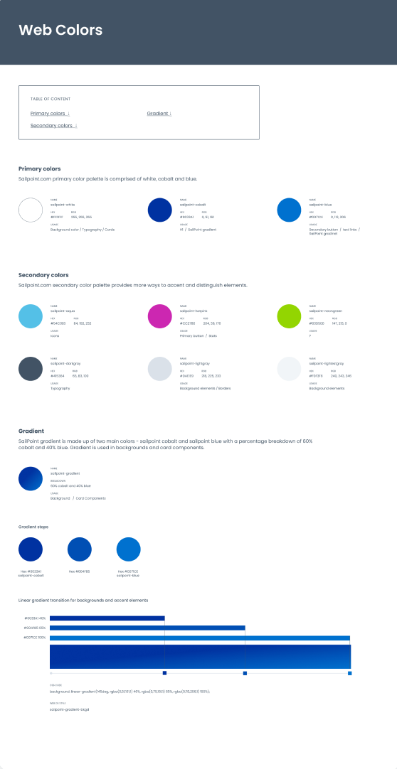 Color Core Web