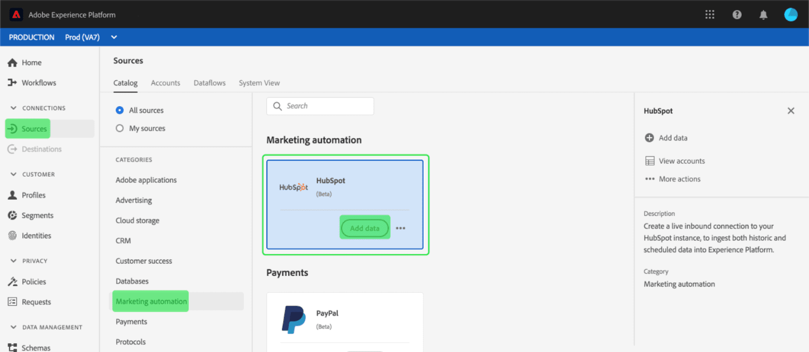 Hubspot dashboard